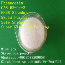 Phenaceti Bp68 высокой чистоты Phenacet сырого боль API и лекарственная лихорадка Phenace порошок